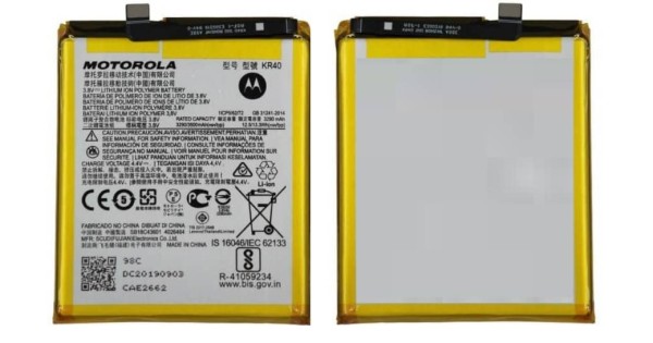 bateria de celular motorola one action original